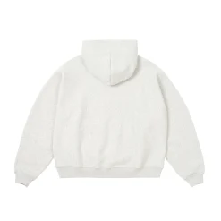 UNISEX HOOD GREY MARL