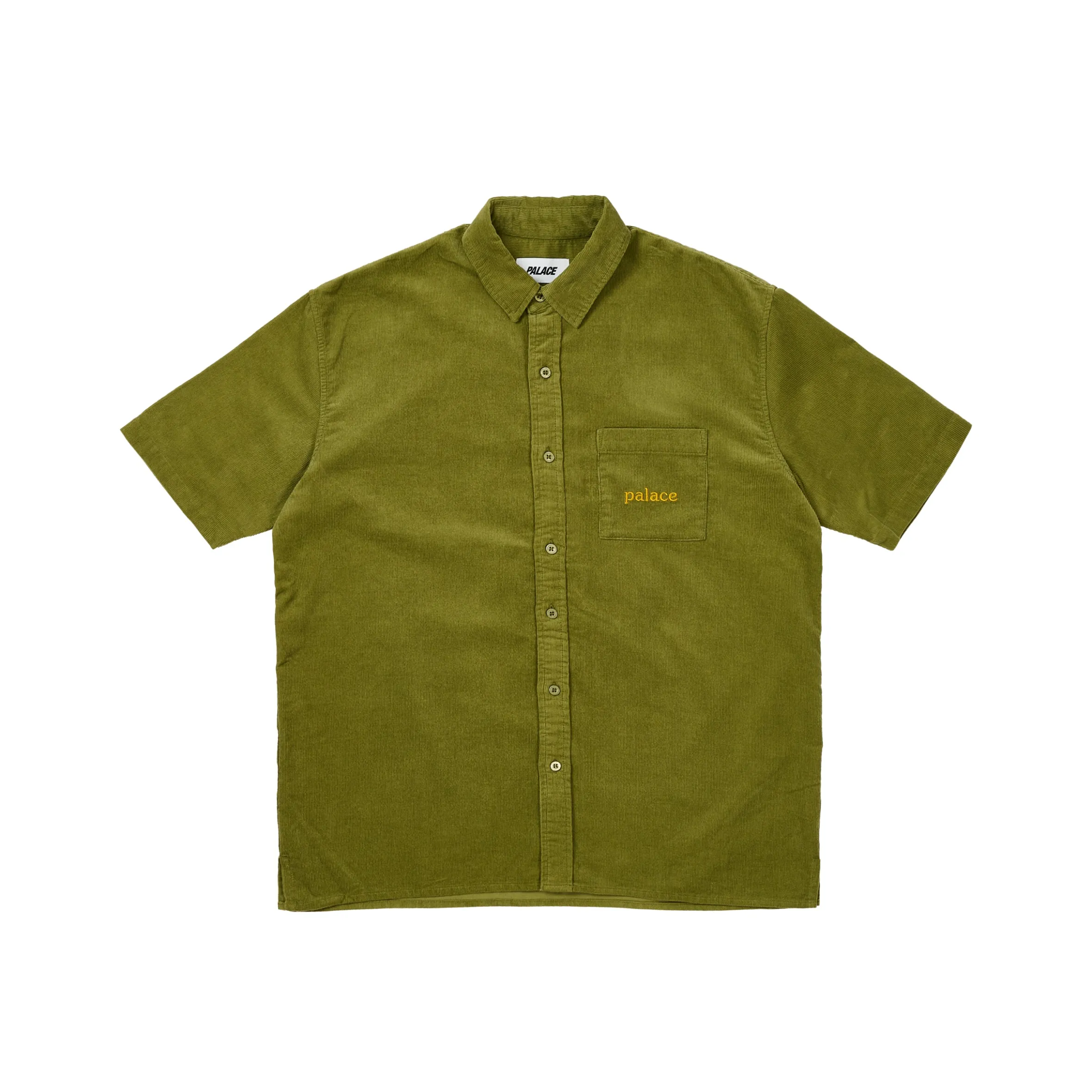 WASHED CORD SHIRT GREEN
